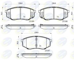 COMLINE CBP32194 - PASTILLAS DE FRENO COMLINE