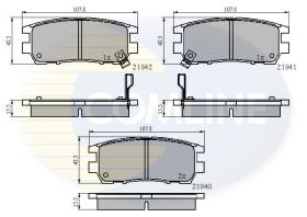 COMLINE CBP3233 - PASTILLAS DE FRENO COMLINE