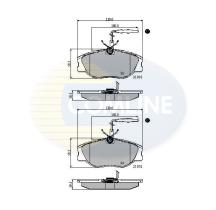 COMLINE CBP11001 - PASTILLAS DE FRENO COMLINE