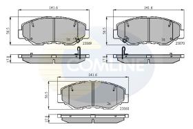 COMLINE CBP31194 - PASTILLAS DE FRENO COMLINE