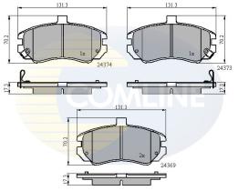 COMLINE CBP31197 - PASTILLAS DE FRENO COMLINE