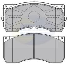 COMLINE CBP9075K - PASTILLAS DE FRENO COMLINE-CV - SUST.  ACV038