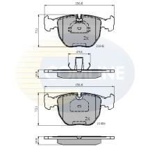 COMLINE CBP01096 - PASTILLAS DE FRENO COMLINE