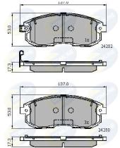 COMLINE CBP32025 - PASTILLAS DE FRENO COMLINE