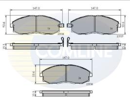 COMLINE CBP3481 - PASTILLAS DE FRENO COMLINE