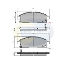 COMLINE CBP3591 - PASTILLAS DE FRENO COMLINE