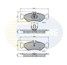 COMLINE CBP0453 - PASTILLAS DE FRENO COMLINE