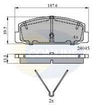 COMLINE CBP0986 - PASTILLAS DE FRENO COMLINE