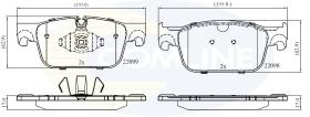 COMLINE CBP02374 - PASTILLAS DE FRENO COMLINE