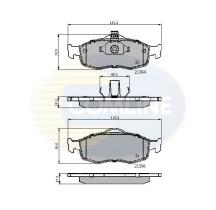 COMLINE CBP0514 - PASTILLAS DE FRENO COMLINE
