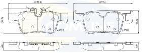 COMLINE CBP02375 - PASTILLAS DE FRENO COMLINE