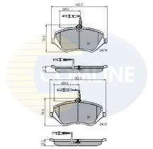 COMLINE CBP11251 - PASTILLAS DE FRENO COMLINE
