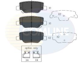 COMLINE CBP36010 - PASTILLAS DE FRENO COMLINE