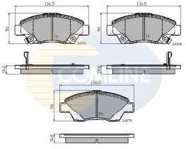 COMLINE CBP32036 - PASTILLAS DE FRENO COMLINE