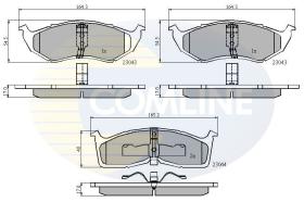 COMLINE CBP3850 - PASTILLAS DE FRENO COMLINE