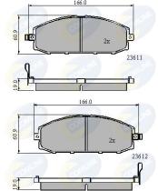 COMLINE CBP3777 - PASTILLAS DE FRENO COMLINE