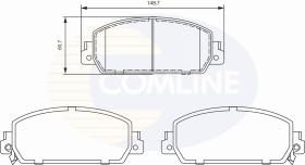 COMLINE CBP32281 - PASTILLAS DE FRENO COMLINE