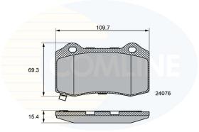 COMLINE CBP36065 - PASTILLAS DE FRENO COMLINE