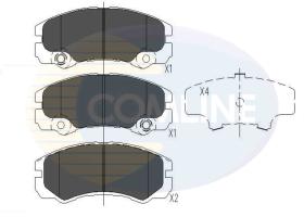 COMLINE CBP41241 - PASTILLAS DE FRENO COMLINE