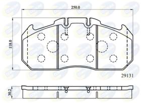 COMLINE CBP9058MK - PASTILLAS DE FRENO COMLINE-CV