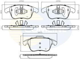 COMLINE CBP02441 - PASTILLAS DE FRENO COMLINE