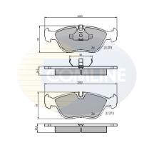 COMLINE CBP0719 - PASTILLAS DE FRENO COMLINE