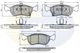 COMLINE CBP3450 - PASTILLAS DE FRENO COMLINE