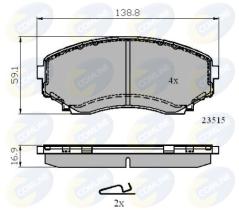 COMLINE CBP31732 - PASTILLAS DE FRENO COMLINE