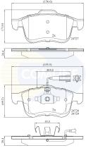 COMLINE CBP12032 - PASTILLAS DE FRENO COMLINE