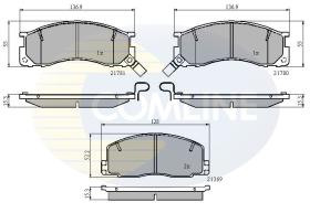 COMLINE CBP3441 - PASTILLAS DE FRENO COMLINE