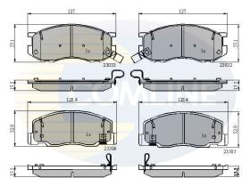COMLINE CBP3745 - PASTILLAS DE FRENO COMLINE