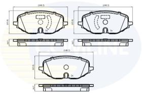 COMLINE CBP02854 - PASTILLAS DE FRENO COMLINE