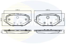 COMLINE CBP03417 - PASTILLAS DE FRENO COMLINE