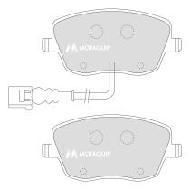 MOTAQUIP LVXL1099 - PASTILLAS DE FRENO MOTAQUIP