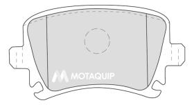 MOTAQUIP LVXL1141 - PASTILLAS DE FRENO MOTAQUIP