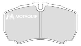 MOTAQUIP LVXL1246 - PASTILLAS DE FRENO