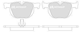 MOTAQUIP LVXL1308 - PASTILLAS DE FRENO MOTAQUIP