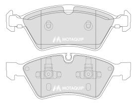 MOTAQUIP LVXL1329 - PASTILLAS DE FRENO