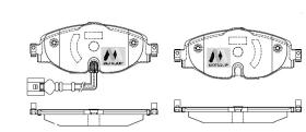 MOTAQUIP LVXL1749 - PASTILLAS DE FRENO MOTAQUIP