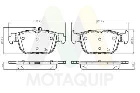 MOTAQUIP LVXL2077 - PASTILLAS DE FRENO