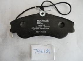 MOTAQUIP LVXL352 - PASTILLAS DE FRENO