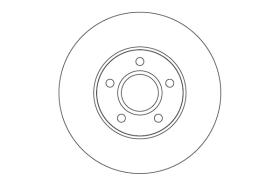 MOTAQUIP LVBD1081Z - DISCO DE FRENO MOTAQUIP - SUPERSEDES ADC1225V