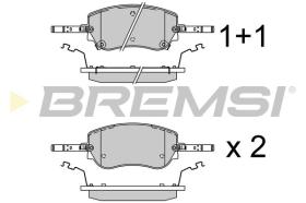 BREMSI BP3942 - JGO.PASTILLAS DE FRENO FIAT TIPO