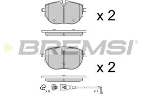 BREMSI BP3944 - JGO.PASTILLAS DE FRENO VW TRANSPORTER VI