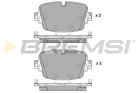 BREMSI BP3958 - JGO.PASTILLAS DE FRENO AUDI Q7