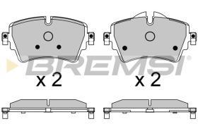 BREMSI BP3639CE - PASTILLAS DE FRENO 'CERAMIC' BMW, SEAT, MINI