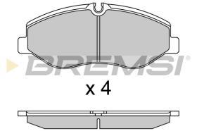BREMSI BP3733CE - PASTILLAS DE FRENO 'CERAMIC' MERCEDES-BENZ