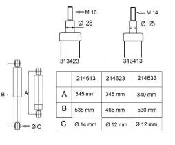 AL-KO 313413 - AMORT.G VW CRAFTER 18--> D