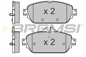 BREMSI BP3640CE - PASTILLAS DE FRENO 'CERAMIC' MERCEDES-BENZ