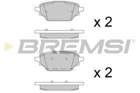BREMSI BP3992 - PASTILLAS DE FRENO MERCEDES-BENZ, RENAULT, NISSAN